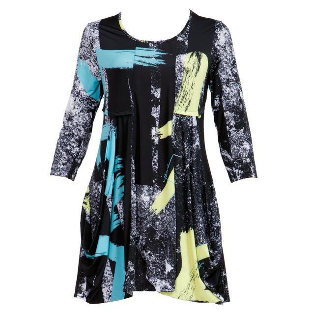Robe Sunsense à imprimé cosmique à manches longues pour femmes JAMIE SADOCK