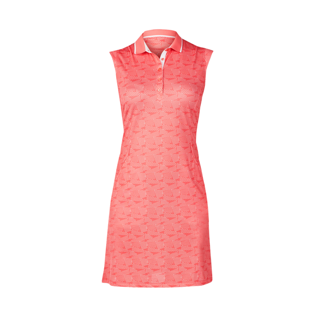 Robe Genevieve à imprimé texturé sans manches pour femmes