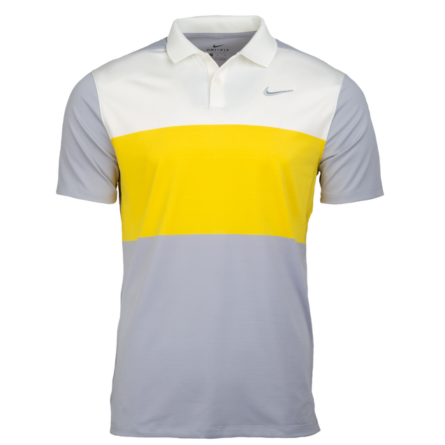 Men s Dri FIT Vapor Colorblock Short Sleeve Shirt NIKE Golf