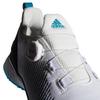 Chaussures Parley Forgefiber BOA sans crampons pour hommes - Blanc/Bleu