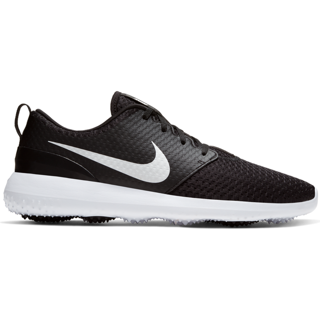 Chaussures Roshe G sans crampons pour hommes - Noir/Blanc NIKE