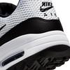 Chaussures Air Max 1 G sans crampons pour hommes - Blanc/Noir