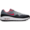 Chaussures Air Max 1 G sans crampons pour hommes - Gris/Rouge/Noir