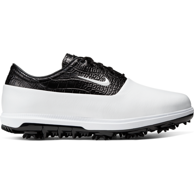 Chaussures Air Zoom Victory à crampons pour hommes - Blanc/Noir NIKE