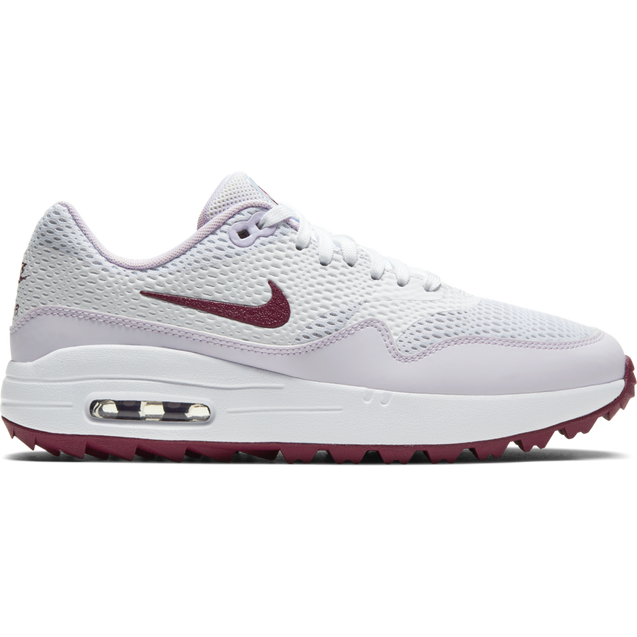 Women's Air Max 1 G Spikeless Golf Shoe - White/Purple