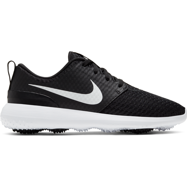 Chaussures Roshe G sans crampons pour femmes - Noir/Blanc NIKE
