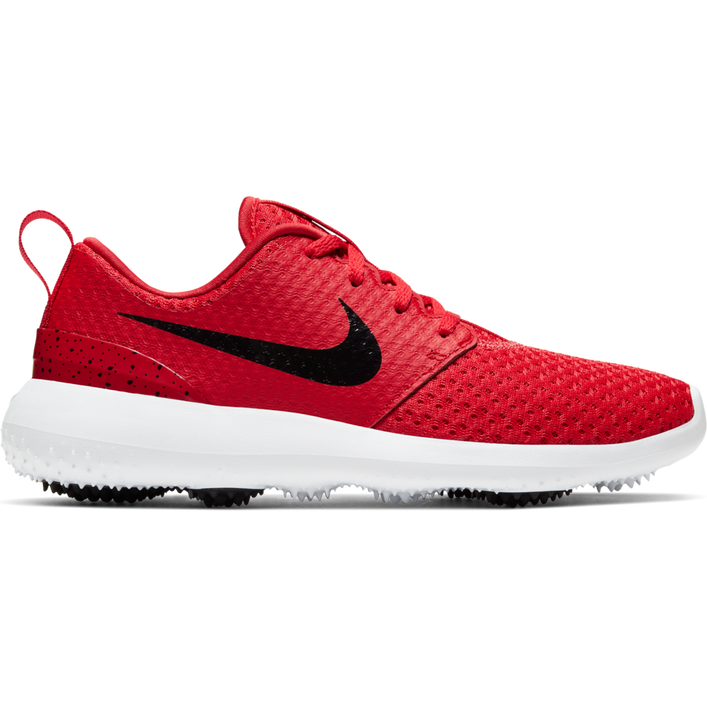 Junior Roshe G  Spikeless Golf Shoe - Red/Black