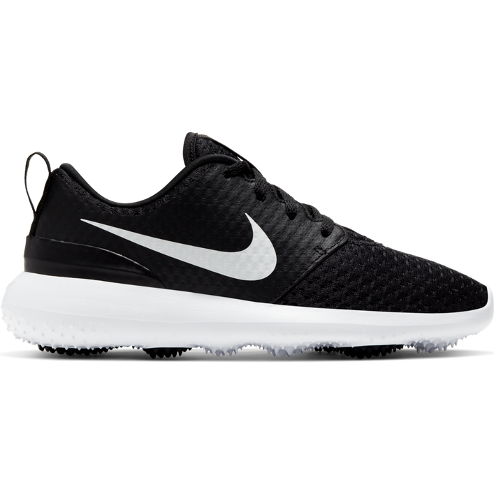 Junior Roshe G  Spikeless Golf Shoe - Black/White