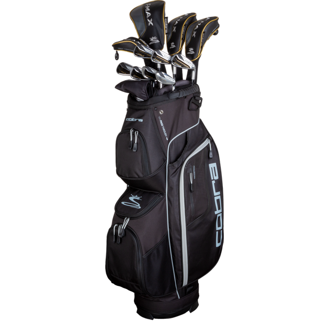 Cobra F-MAX 13-Piece Package Set with Steel Shafts