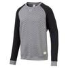 Men's Quilted Crew Sweater