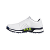 Men's Tour360 XT Twin Boa Spiked Golf Shoes - White/Green/Navy