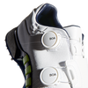 Men's Tour360 XT Twin Boa Spiked Golf Shoes - White/Green/Navy