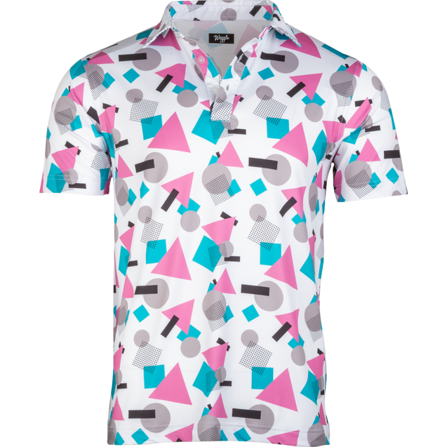 Men's Miami Vice Short Sleeve Polo WAGGLE