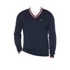 Men's V-Neck Collar & Cuffs Sweater