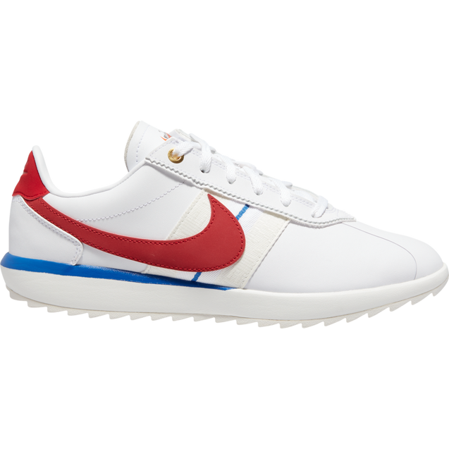 Cortez bleu et outlet rouge