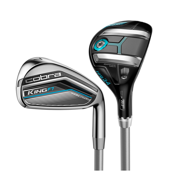 Women's F7 5H 6-PW SW Combo Iron Set with Graphite Shafts COBRA