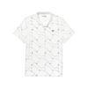 Men's Tile Print Breathable Stretch Jersey Short Sleeve Shirt