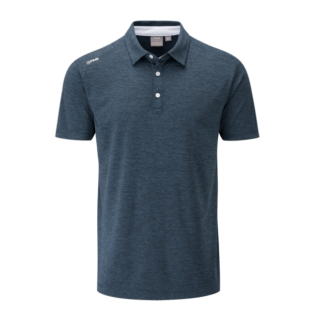 Men's Harrison Heather Short Sleeve Shirt PING