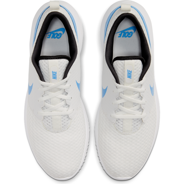 Men's Roshe G Spikeless Golf Shoe - White/Blue | NIKE | Golf Shoes