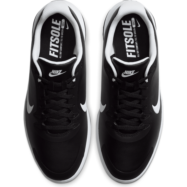 Infinity G Spikeless Golf Shoe - Black/White | NIKE | Golf Shoes 