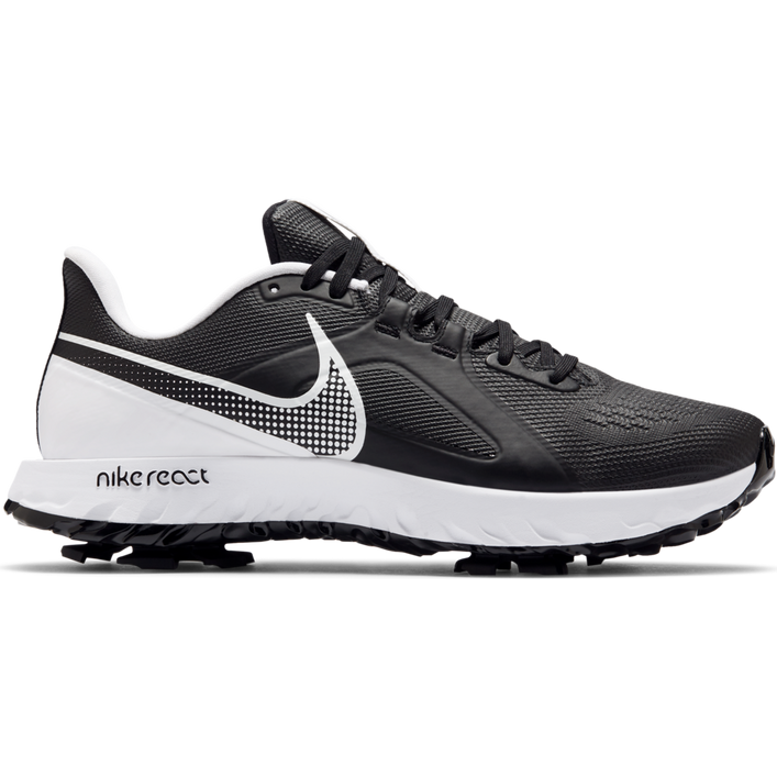 Men's React Infinity Pro Spiked Golf Shoe - Black/White | NIKE | Golf ...