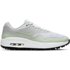 Women's Air Max 1 G Spikeless Golf Shoe - White/Light Green/Grey