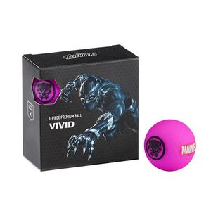 Vivid 4 Pack Golf Balls - Marvel Black Panther