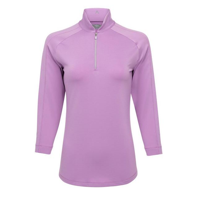 Polo à rayures ombragées à manches 3/4 pour femmes CALLAWAY