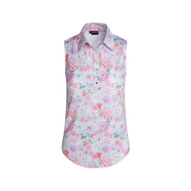 Women's Bloom Sleeveless Polo BAD BIRDIE