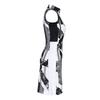 Robe Avanti à imprimé sans manches pour femmes