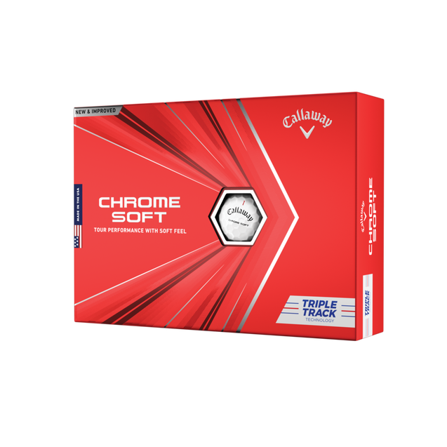 Prior Generation - Chrome Soft Triple Track Golf Balls CALLAWAY