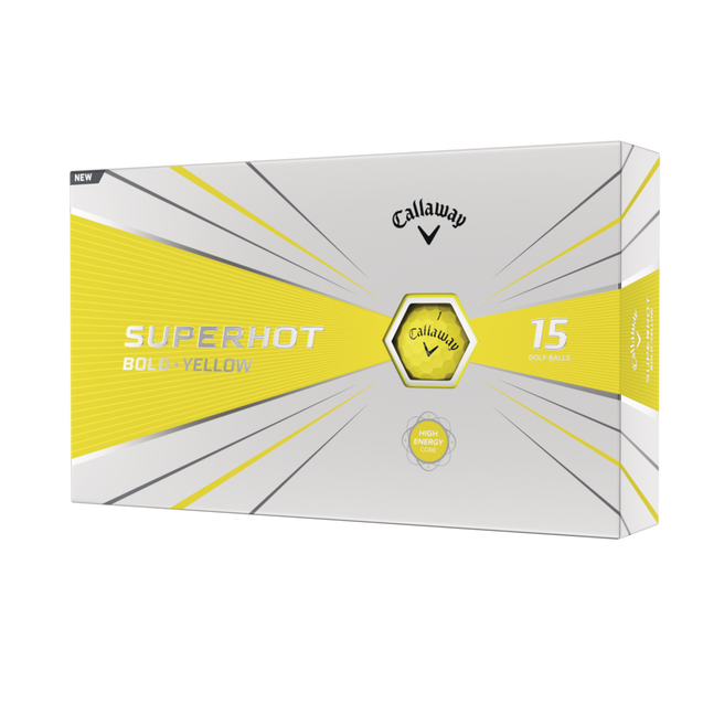 Balles Superhot Bold 20 (Boîte de 15) CALLAWAY