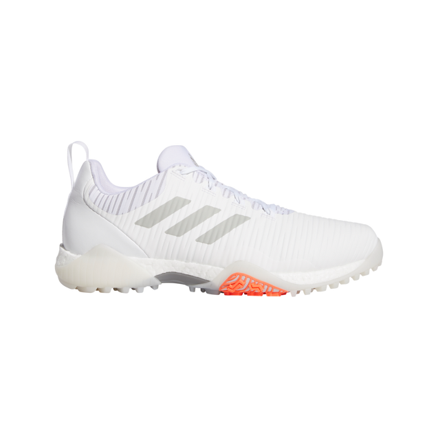 Men's CODECHAOS Spikeless Golf Shoe - White/Grey/Red ADIDAS