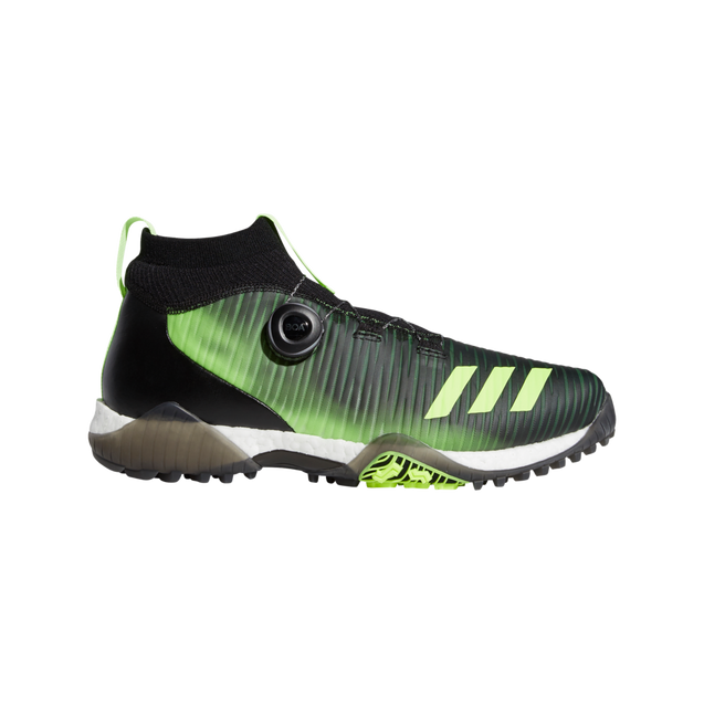 Chaussures CODECHAOS Boa sans crampons pour hommes - Noir/Vert