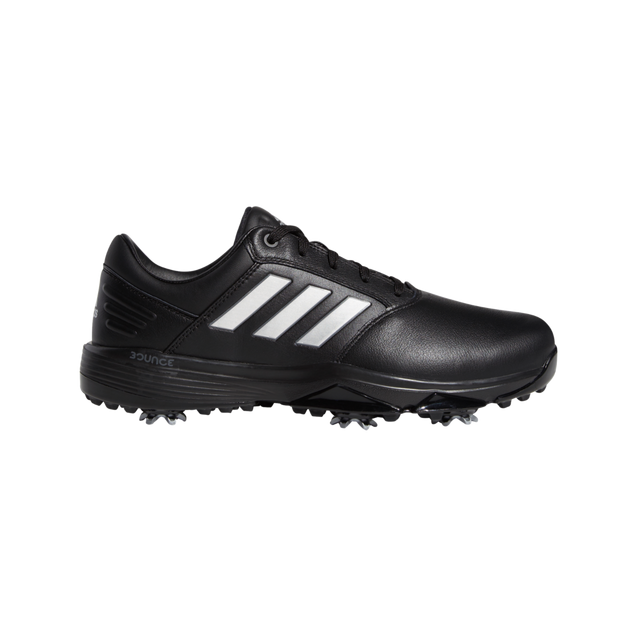 Men's 360 Bounce 2 Spiked Golf Shoe - Black/Silver | ADIDAS | Golf 