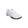 Chaussures Adipure DC à crampons pour femmes - Blanc/Bleu