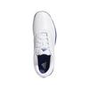 Chaussures Adipure DC à crampons pour femmes - Blanc/Bleu