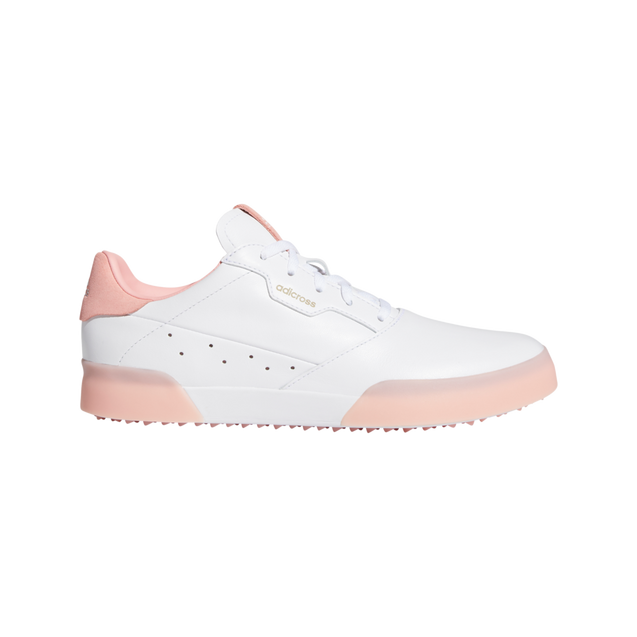 Women's Adicross Retro Spikeless Golf Shoe - White/Pink