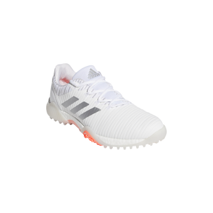 Women's CODECHAOS Spikeless Golf Shoe - White/Silver/Coral