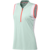 Women's Colourblock Sleeveless Polo