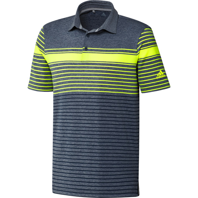 Men's Ultimate365 Engineered Heather Short Sleeve Polo ADIDAS
