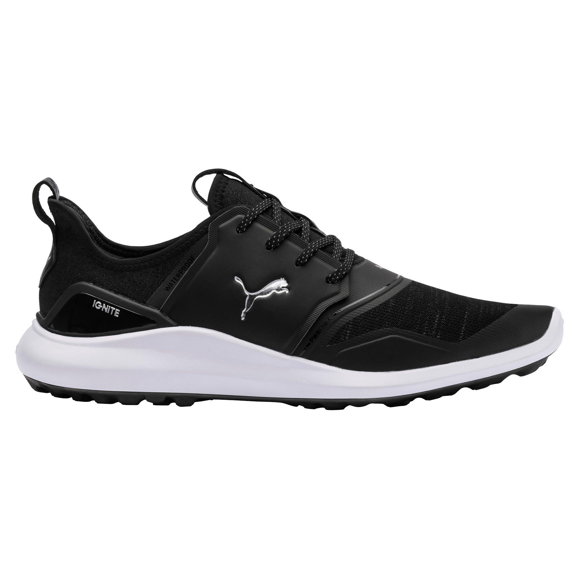 mens black spikeless golf shoes