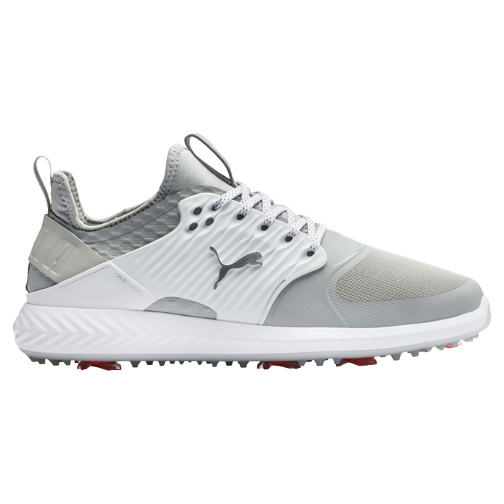Men's Ignite PWRAdapt Caged Spiked Golf Shoe - White | PUMA | Golf Town ...