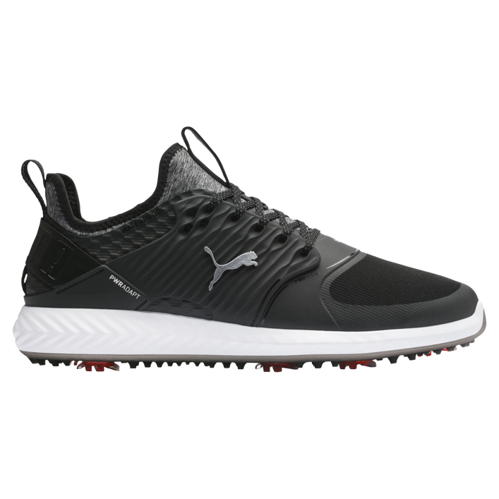 Men's Ignite PWRAdapt Caged Spiked Golf Shoe - Black | PUMA | Golf Town ...