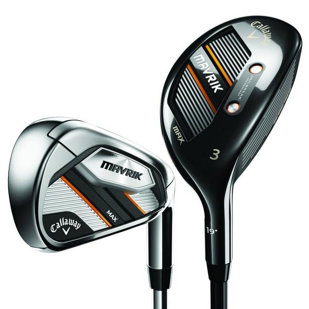 Ensemble de fers combo Mavrik Max 3H 4H 5-PW avec tiges en acier CALLAWAY