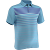 Polo Diffused rayé pour hommes
