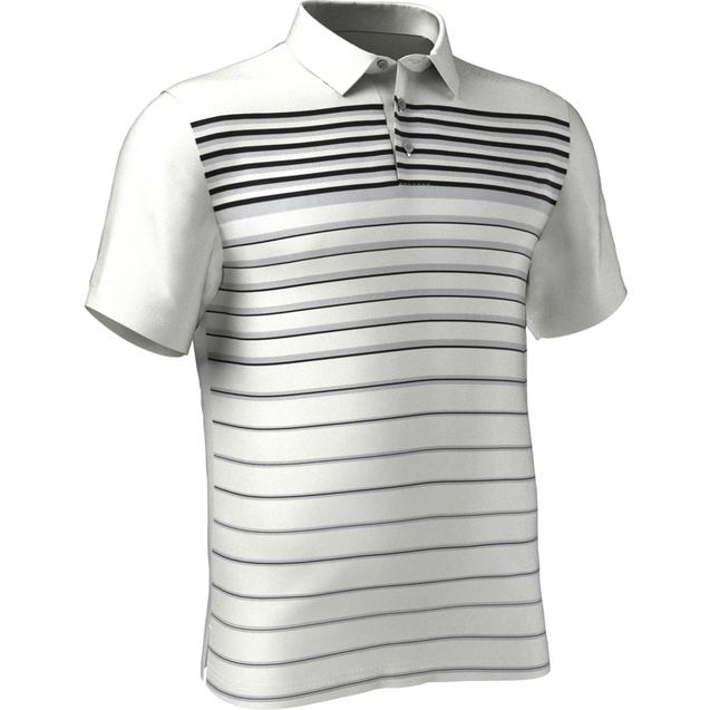 Men's Diffused Stripe Short Sleeve Polo