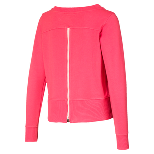 Women's Crewneck Zip Fleece Sweater