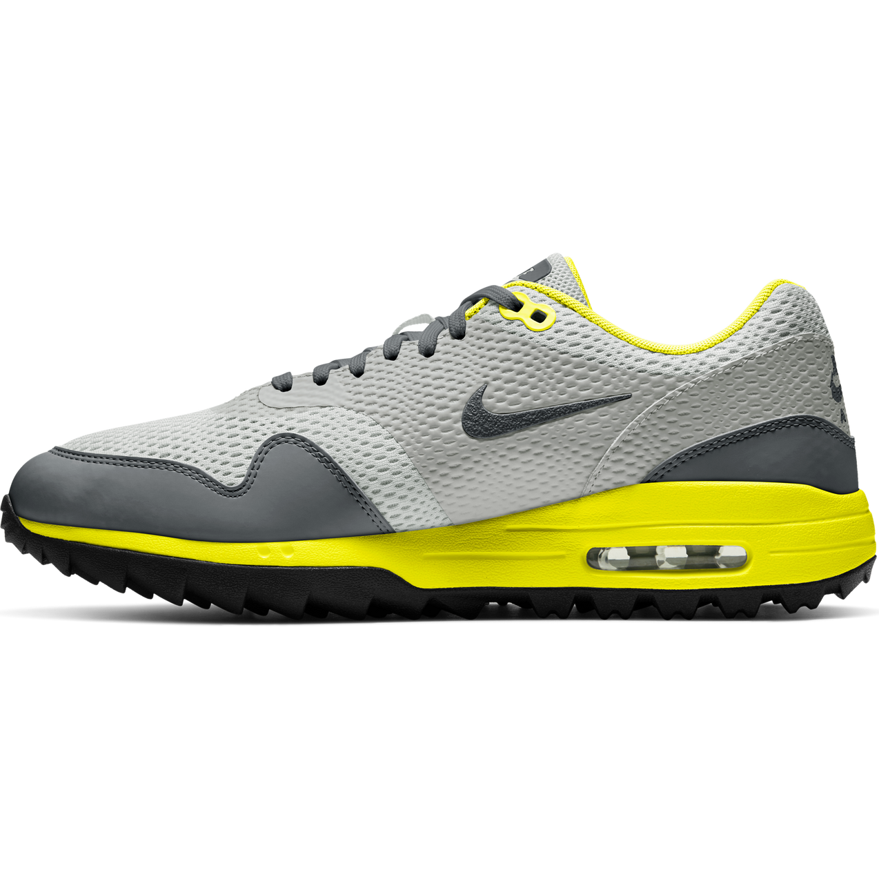Men's Air Max 1 G Spikeless Golf Shoe - Grey/Yellow