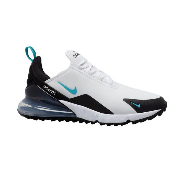 Air Max 270 G Spikeless Golf Shoe - White/Black/Teal | NIKE | Golf